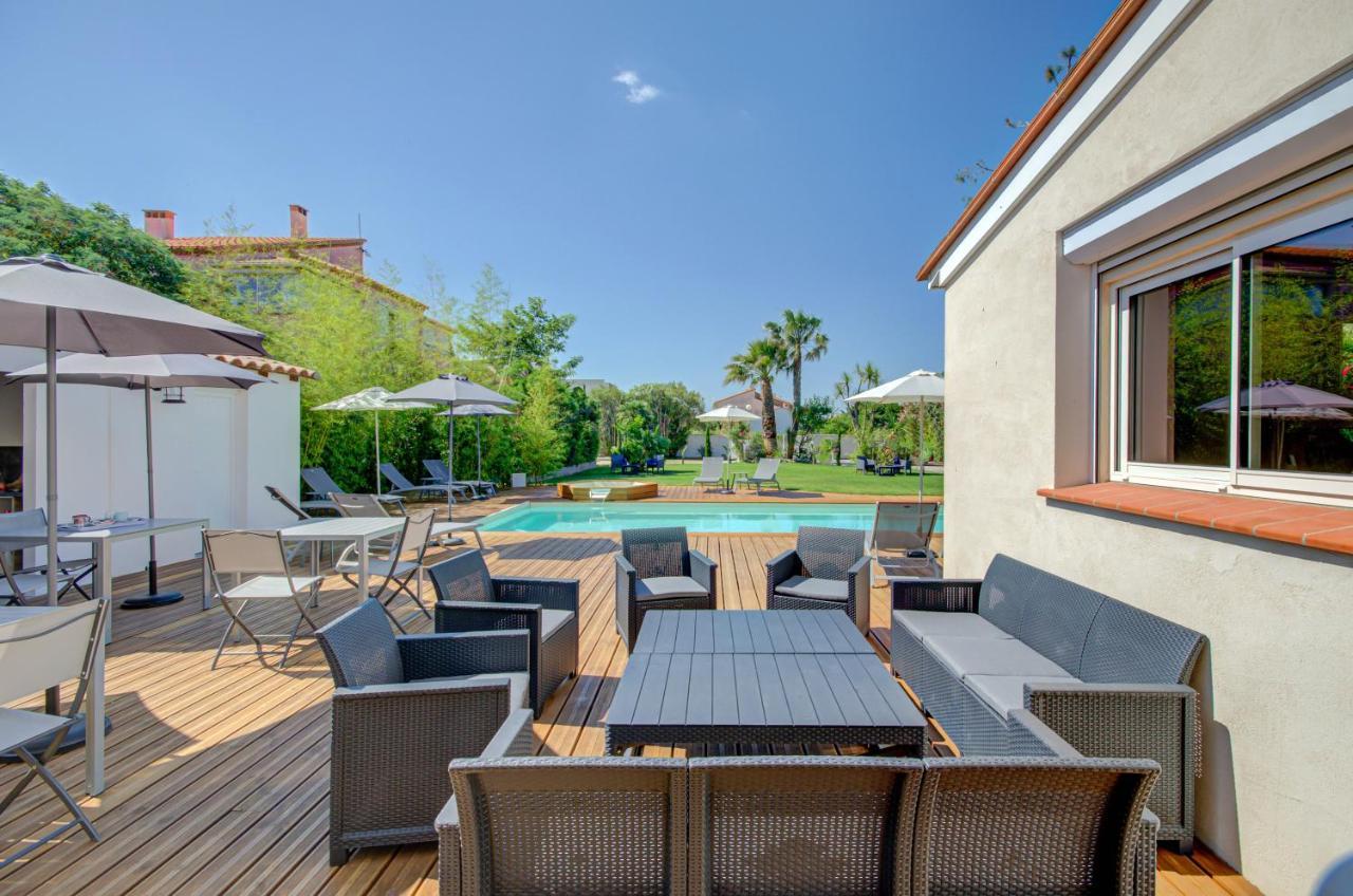 Отель Domaine Le Courti - Adult Only Ле Баркарес Экстерьер фото